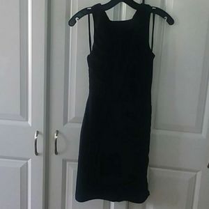 Dark navy sheath dress